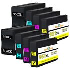 8 Pack  950xl 951xl Ink Cartridges For Hp Officejet Pro 251dw 276dw 8100 8600