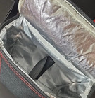 6 Pack Fitness Innovator 300 Meal Prep Gym Bag Black Insulated 17x9x10 5