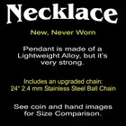 Murder Cat Necklace Stainless Chain Pendant Knife Kitten Black Enamel New Charm
