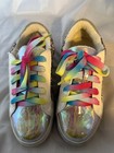 Steve    Madden Girls Sneakers Jrize Multicolor Sequin   Kid Size 2