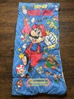 Vtg Super Mario Bros  Sleeping Bag 1988 57  X 30  Nintendo Peach Toad Bowser