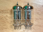 Pair Of Telefunken 12ax7 Ecc83 Nos Nib 1958 59 Ribbed Vacuum Tubes - 6  Matched