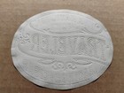 Rare Traveler 1900  the National Smoke  Vintage Embossed Tobacco Cigar Box Label