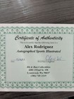 Alex Rodriquez Autographed Sports Illustrated