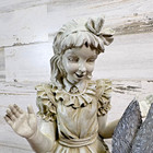 Vintage Alice In Wonderland  White Rabbit Garden Statue Resin 14   Winston Mark
