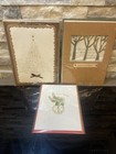New  Christmas Greeting Card Lot Hallmark Papyrus Burgoyne Paper Magic Read 