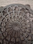 Antique Trivet  Cast Iron 5 Paw 5 Inch Diameter 