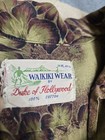 Vintage 1950 s-60 s Hawaiian Waikiki Wear By Duke Of Hollywood Aloha Shirt M1180