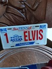Elvis Presley Memophis Tennessee Embossed License Plate  licensed Product 
