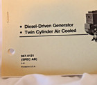 967-0121 Cummins Onan Operators Manual 6 0kw Djb Genset Generator Set Diesel Gen