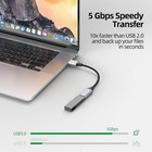 Short Usb Extension Cable 6 Inch  Usb A 3 0 Extender Male To Female Cord Braided