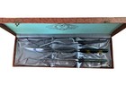 Carving Set  Vintage Glo Hill  The Connoisseurs Choice  3 Piece Carving Set    