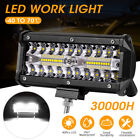 Pack Led Light Bar Driving Flood Spot Lights Work Lamp Offroad Car Suv Atv