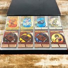 Lot Of  130  Bakugan Battle Brawlers Cards With Folder - Metal  Magnetic  Rares