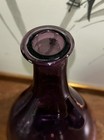 9    Colonial Williamsburg Rest Glass Wine Bottle Vase Amethyst Blenko Handblown