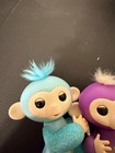 Wowwee Fingerlings Interactive Monkeys Lot Of 3 - Quincy Mia Zoe Working