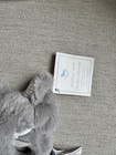 Pottery Barn Kids Elephant Rattle Baby Plush Toy Nwt