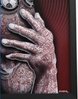 Emek Cyberman Red Variant Framed Acrylic Diorama Signed Limited  75 Bng Tool
