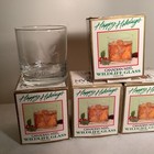  4  Canadian Mist Wildlife Low Ball Glasses Collectors Edition Set Of 4 Geese