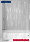 Vinyl Shower Liner  72  X 96   Clear