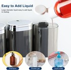 Shampoo And Conditioner Dispenser shower Soap Dispenser 3 Chamber No Drill Wall