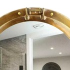 Handmade 24  Maritime Ship   Home Wall Decorative Window Mirror Porthole Gift