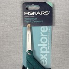 Fiskars Explore Collection Glitter Scissors  8 Inch   1-pack Wanderlust Teal
