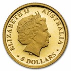 2009 Aus 1 25 Oz Gold Discover Australia Series Snake  coin Only 