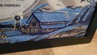 Busch Light Beer Mirror Sign Farmers Barn Windmill Man Cave Game Room Bar New