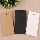 Diy Blank Kraft Paper Hang Tags Luggage Wedding Party Favor Label Gift Cards