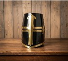 Knight Crusader Armour Helmet     Medieval Battle Armor Replica