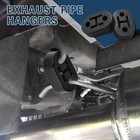 4pcs Car Rubber Exhaust Hanger  Rubber Muffler Hangers  Rubber Insulator Bushing