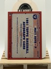 2026 Topps Update Matt Boyd 1991 Topps On Card Auto - Cubs - 91b2-mb