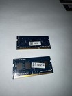 Two Kingston 4gb 2gb 1rx8 Ddr3 Ram Pc3l-12800s-11-13-b3 Laptop Memory Ram 