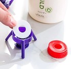 6-pack Bottle Emptying Kit Dispenser Cap For Shampoo Lotion Conditioner Pump Top