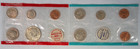1970 P D United States Mint Uncirculated Set 10-coins 40  Silver Kennedy 50c