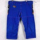 Strike Fightwear Gi Pants Blue Jiu Jitsu Mma Bjj Combat Sports Grappling Ufc