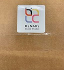 1 5 Lb Coe 96 Clear Glass Scraps - System 96 Fusing 