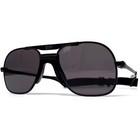 Nos Vintage Zeiss 7040  swiss Army  Sunglasses - W  Germany 80s - Rare - Black