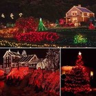 100 Led Solar String Lights  Solar Christmas Lights  With 8 Lighting Modes