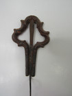 Vtg Cast Iron Jaw Jew s Harp Ornate Metal Decorative Shows Rust Works Guc