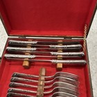 Vintage 25-pc Oneida Community Reliance Plate Silverware Set With Original Chest