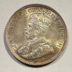 1919 Canada 10 Cents King George V Silver High Grade Luster Type Coin Album