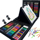 208 Pcs Art Supplies  Drawing Art Kit Adults Art Set With Double Sided Trifol   