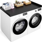 Washer And Dryer Countertop  Laundry Room Organization  Black