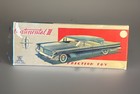 Vintage Sanyo Japan Tin Friction 1958 Lincoln Continental Mark Iii Twotone   Box
