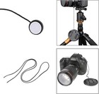 Lens Cap Bundle - 4 Snap-on Lens Caps   Keepers For Dslr Cameras  77mm 
