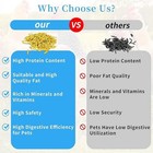 Dried Black Soldier Fly Larvae Mealworms For Chickens Fish Turtles Hen Birds Lot