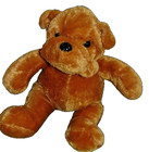 12  Dan Dee Brown Bulldog Puppy Dog Plush 