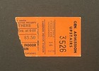 Allman Brothers    John Hammond 11 14 75 Ticket Stub Cameron Stadium W repro Ad